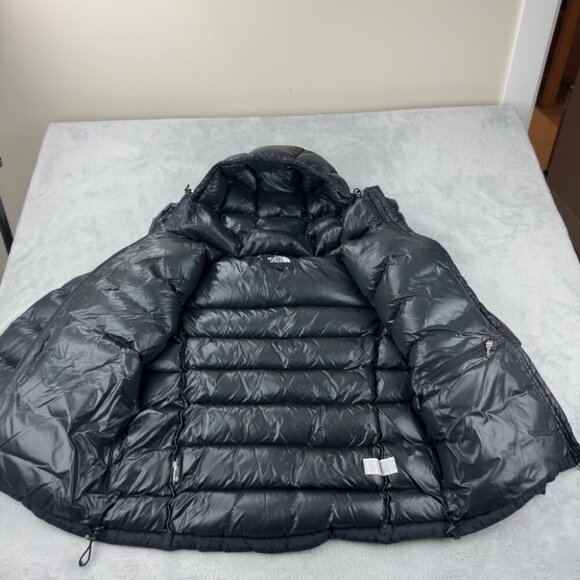 The North Face Women's Size Medium 700 Down Fill Nuptse Black Puffer Jacket - Picture 5 of 16
